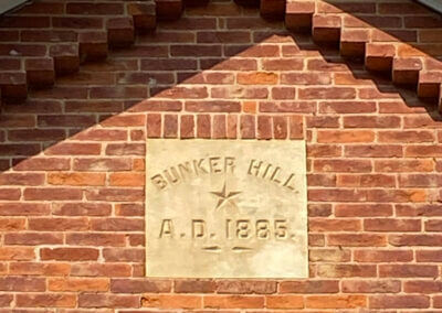 Township Building Bunker Hill Marker